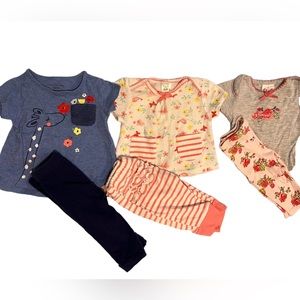 3 3-6 MONTHS BABY GIRL OUTFITS